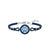 FC INTERNAZIONALE - BRACCIALE UFFICIALE INTER IN CORDINO E ACCIAIO 316L CON SMALTO