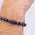 Fc Internazionale - Bracciale in acciaio con pietre naturali e smalto