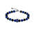 FC INTERNAZIONALE - BRACCIALE UFFICIALE INTER IN ACCIAIO 316L CON PIETRE NATURALI E SMALTO