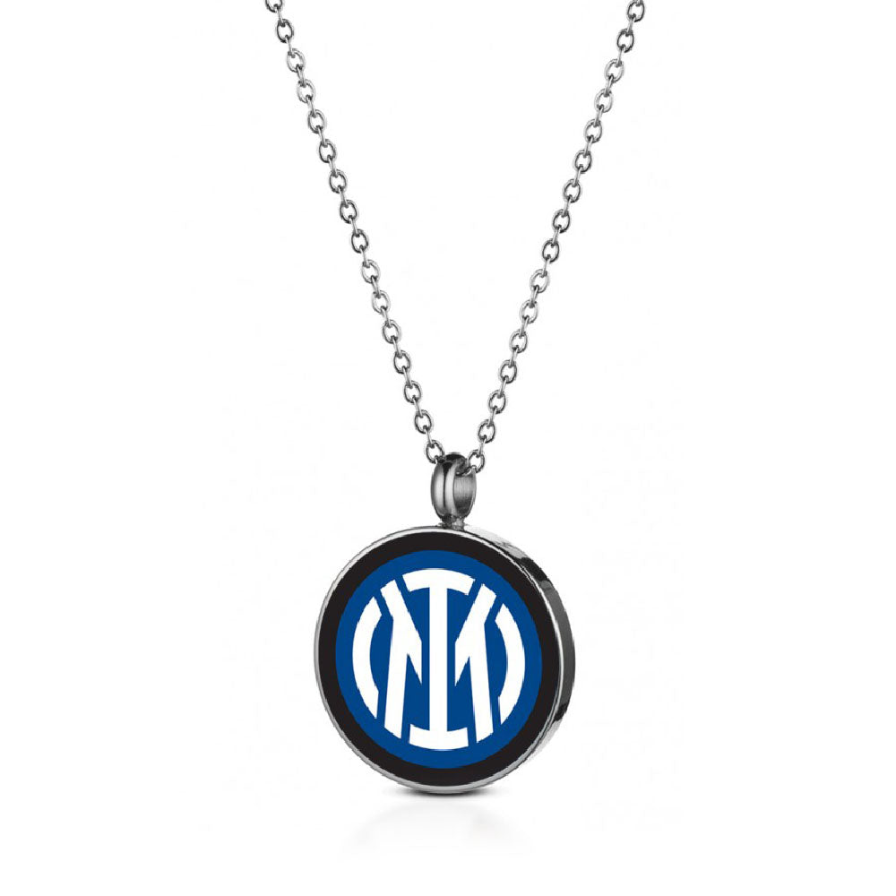 Fc Internazionale - Medaglia Ufficiale Inter In Acciaio 316L Con Smalto