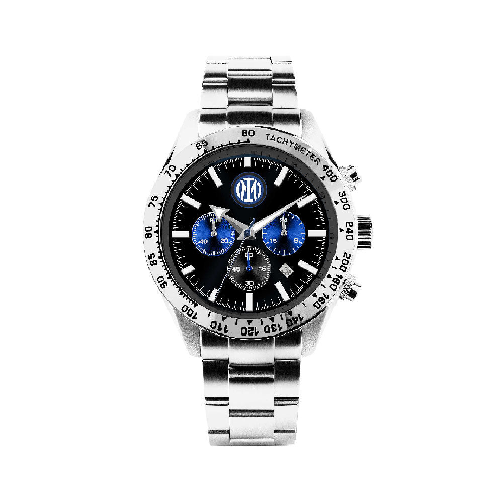 Fc Internazionale Cronografo Ufficiale Inter Top Chrono 42Mm Gioielleria Gagliardi