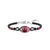 AC MILAN - BRACCIALE UFFICIALE MILAN IN ACCIAIO 316L CON SMALTO