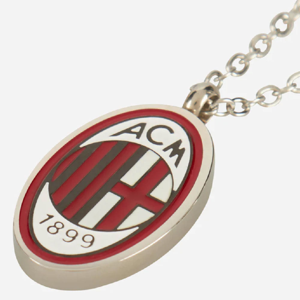 Ac Milan - Medaglia Ufficiale Milan In Acciaio 316L Con Smalto
