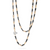 BARAKA' - COLLANA IN CERAMICA E ORO ROSA CON DIAMANTE