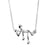 PENSIERI FELICI - COLLANA E OMINO IN ARGENTO 925