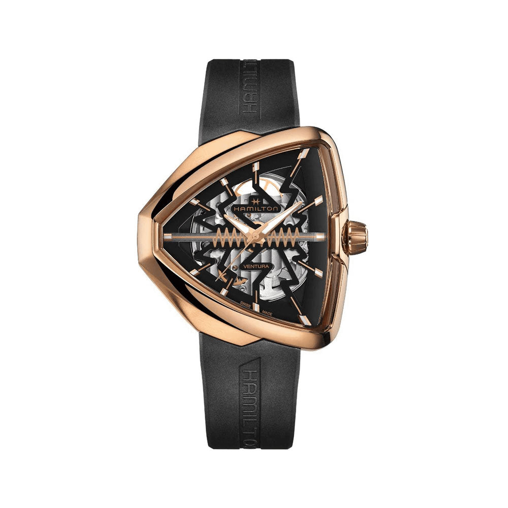 Hamilton - Orologio Automatico Ventura Elvis80 Skeleton