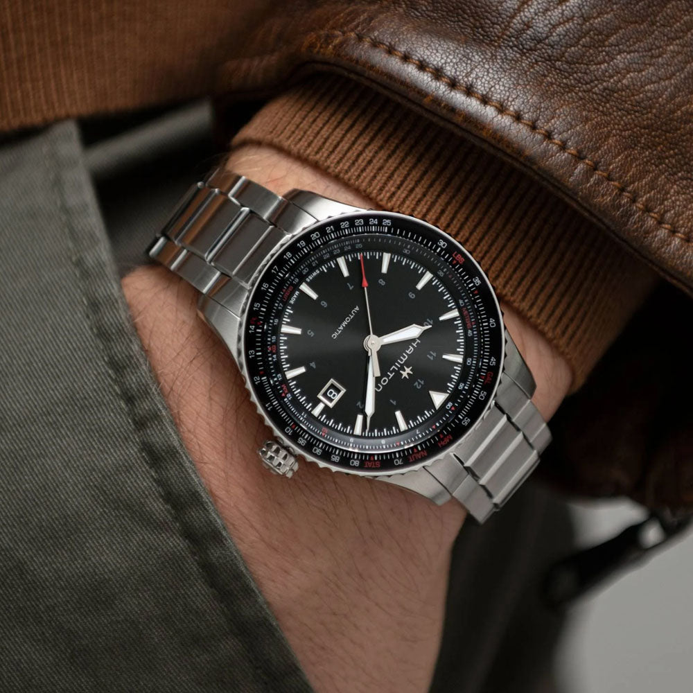 HAMILTON - OROLOGIO AUTOMATICO KHAKI AVIATION CONVERTER