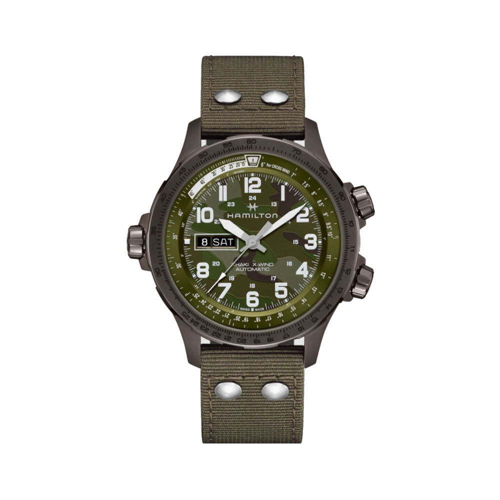 Hamilton - Orologio Automatico Khaki Aviation Day Date