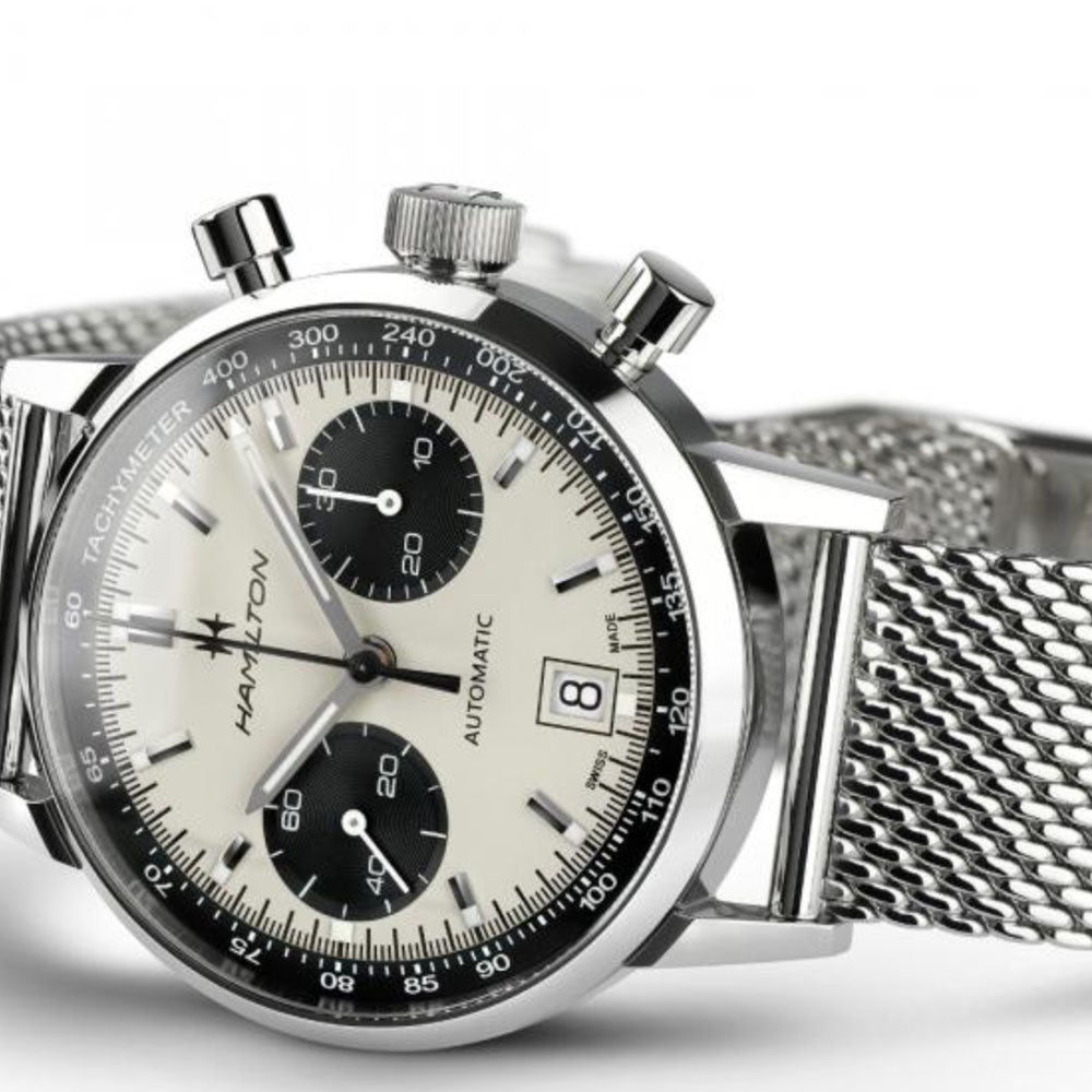 HAMILTON - CRONOGRAFO AUTOMATICO INTRA-MATIC AMERICAN CLASSIC
