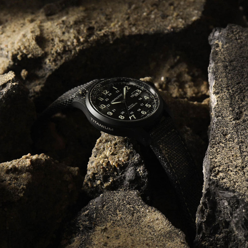 Hamilton - Orologio Automatico Khaki Field Titanium