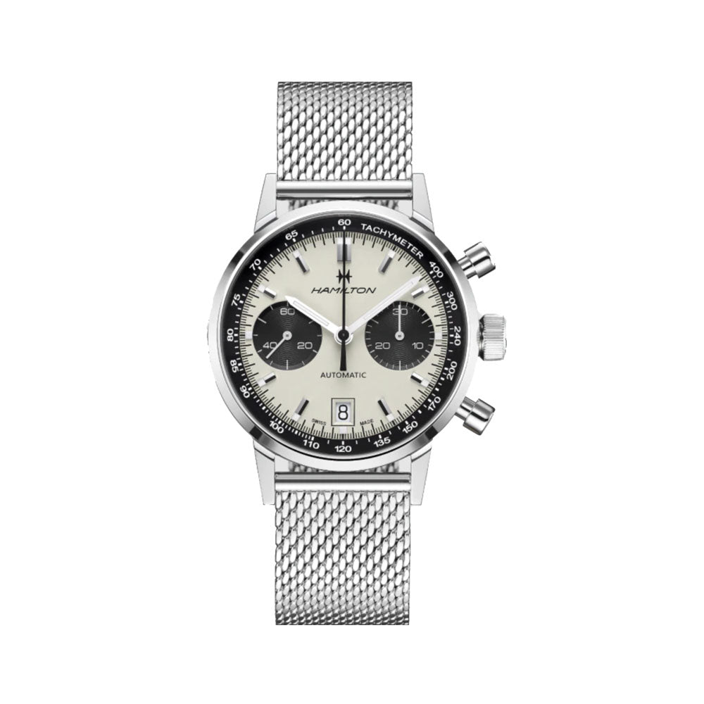 HAMILTON - CRONOGRAFO AUTOMATICO INTRA-MATIC AMERICAN CLASSIC