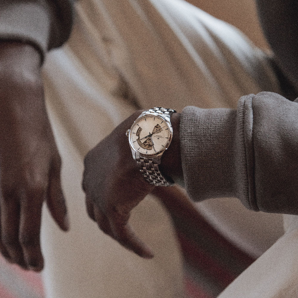 Hamilton - Orologio Automatico Jazzmaster Open Heart