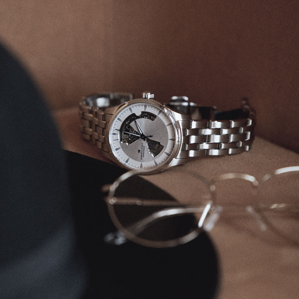 Hamilton - Orologio Automatico Jazzmaster Open Heart