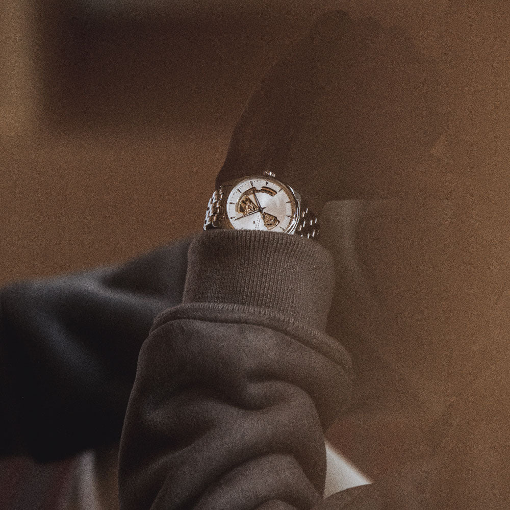 Hamilton - Orologio Automatico Jazzmaster Open Heart