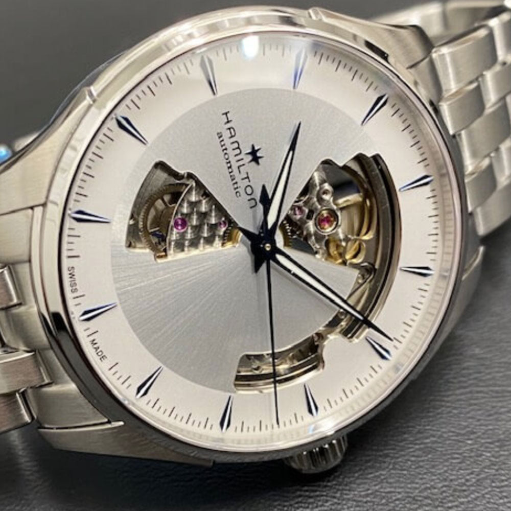 Hamilton - Orologio Automatico Jazzmaster Open Heart