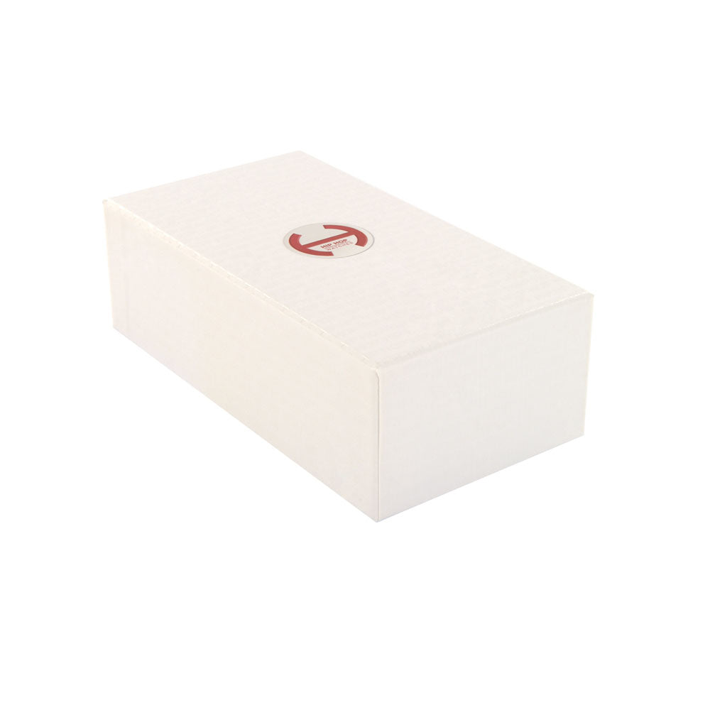 Hip ­Hop - Orologio Da Donna In Silicone Stampato Borchie Rock - White Cream