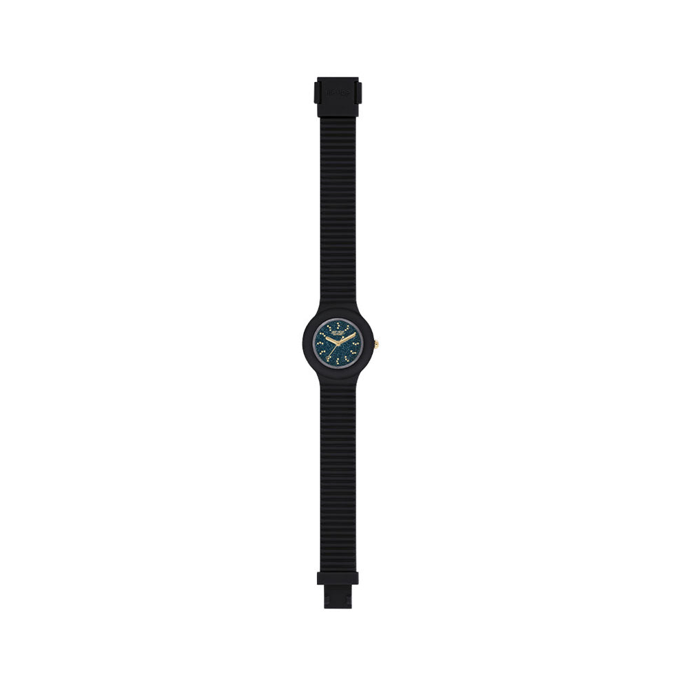 Hip ­Hop - Orologio Da Donna In Silicone Stampato Fly To The Stars - Black