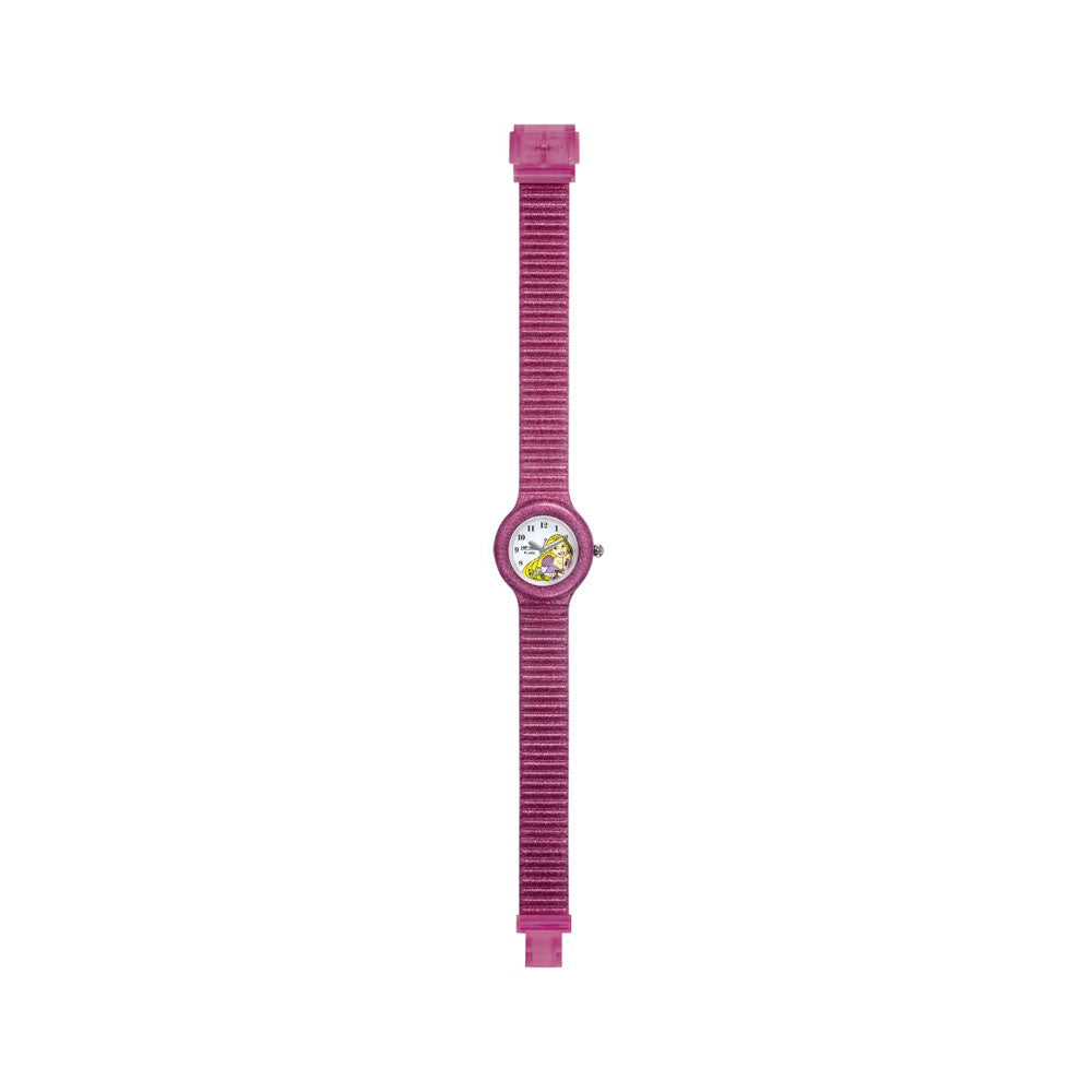 Hip­ Hop - Orologio Da Bambina In Silicone Stampato Sparkling Princess - Rapunzel