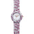 Hip­ Hop - Orologio Da Donna In Silicone Stampato Spring Fever - Pink Flower