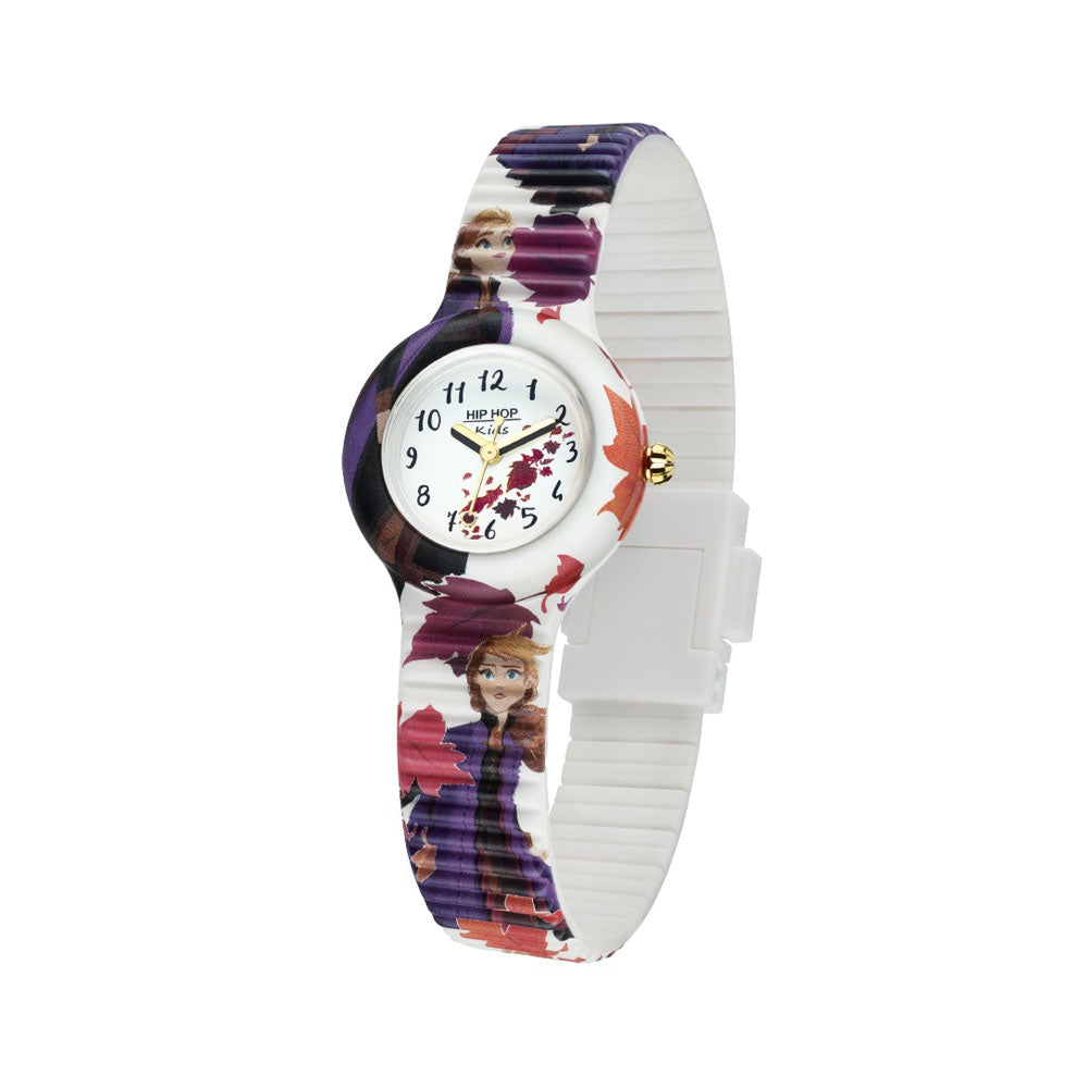 Hip­ Hop - Orologio Da Bambina In Silicone Stampato Frozen - Anna