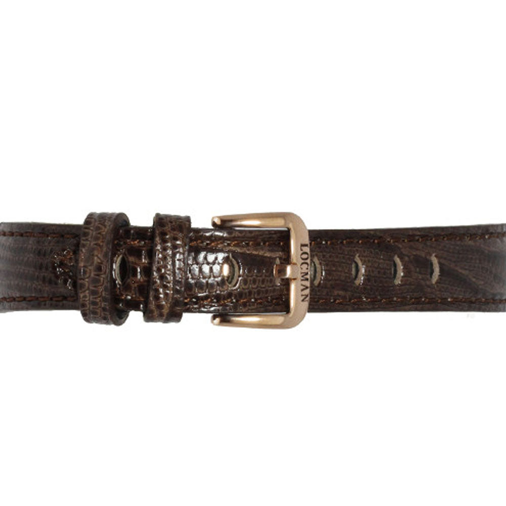 Locman - Cinturino In Pelle Marrone Per Orologio Amo