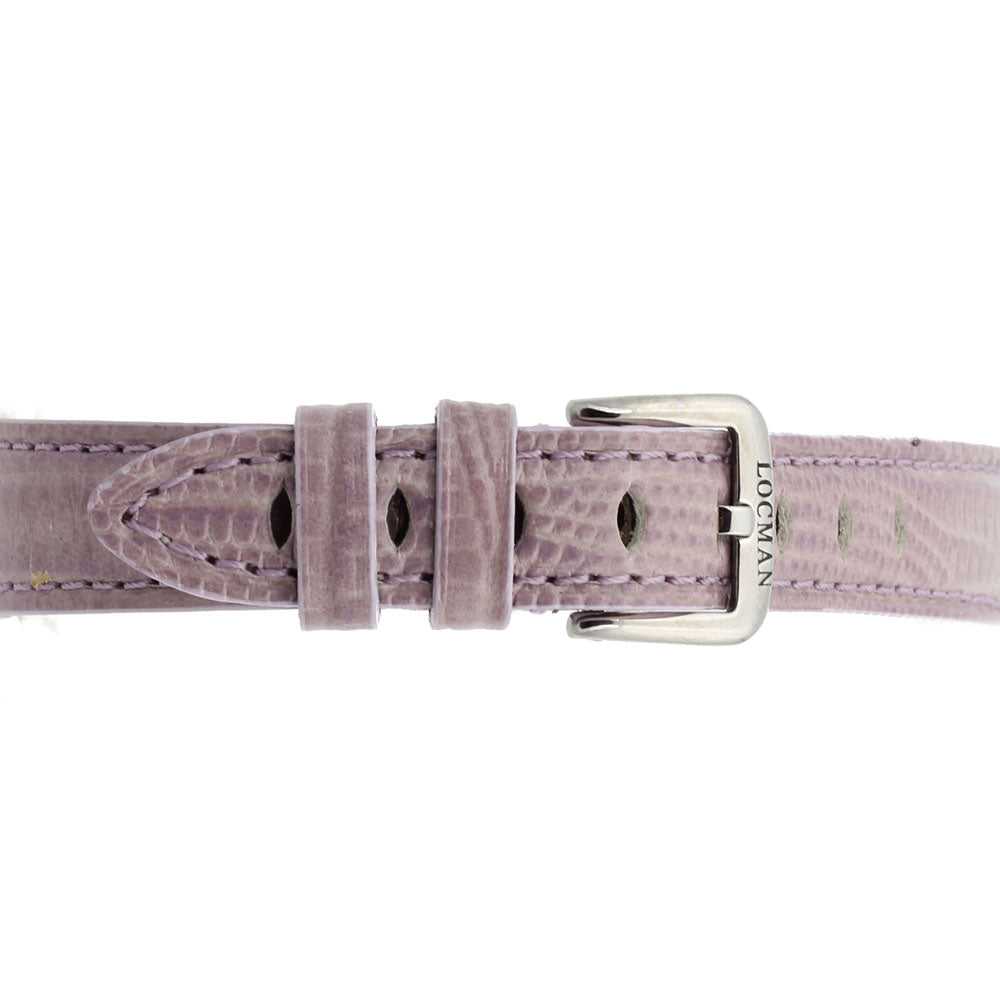 Locman - Cinturino In Pelle Lilla Per Orologio Amo