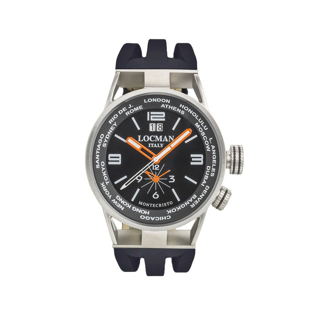 LOCMAN - OROLOGIO DUAL TIME MONTECRISTO TITANIO