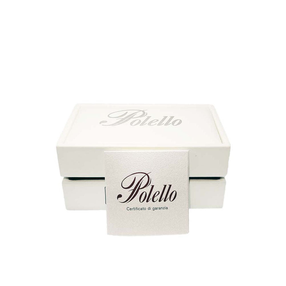 Polello - Collana In Oro Bianco Con Diamanti E Acqua Marina