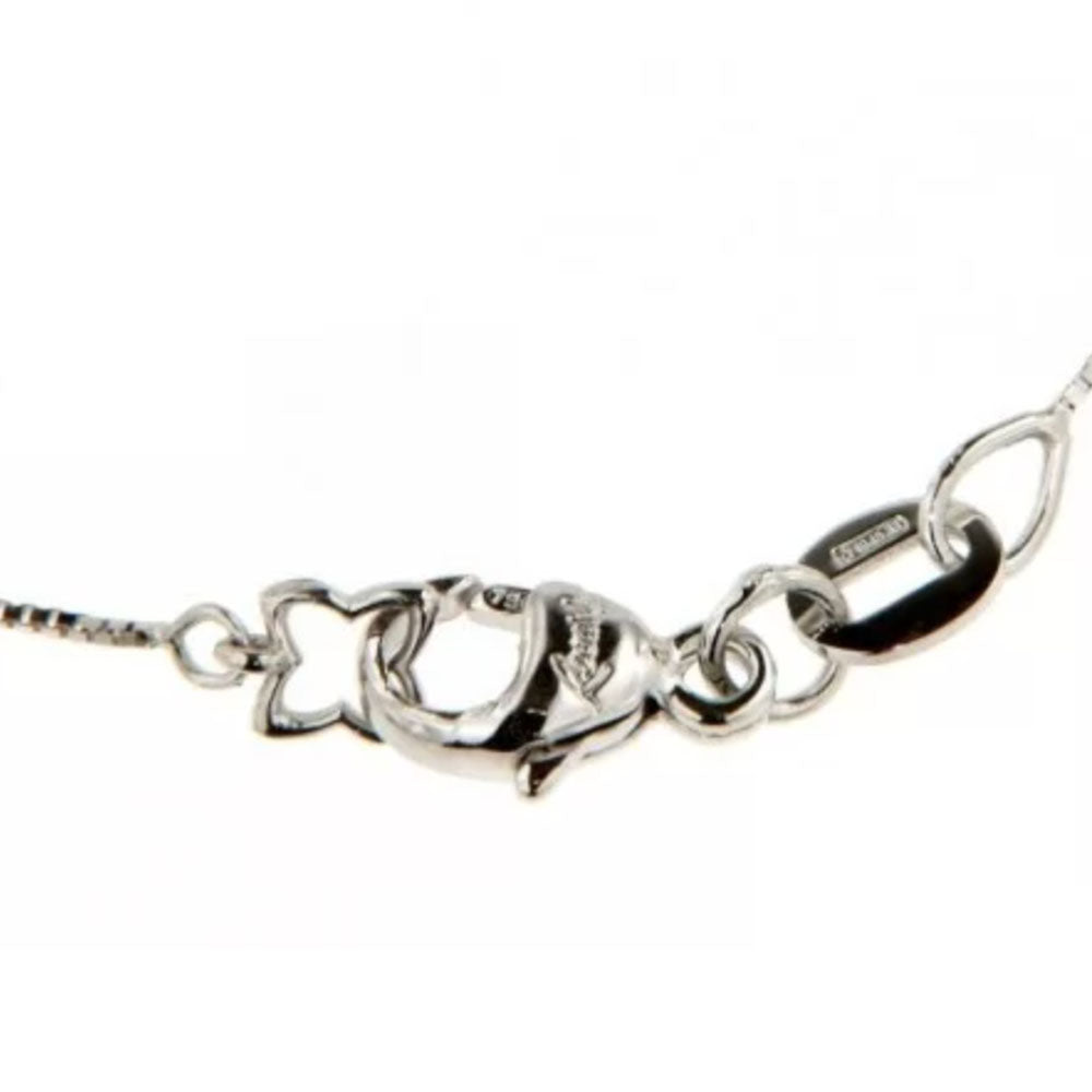 RECARLO - GIROCOLLO PRIMULA IN ORO BIANCO, DIAMANTI E RUBINO