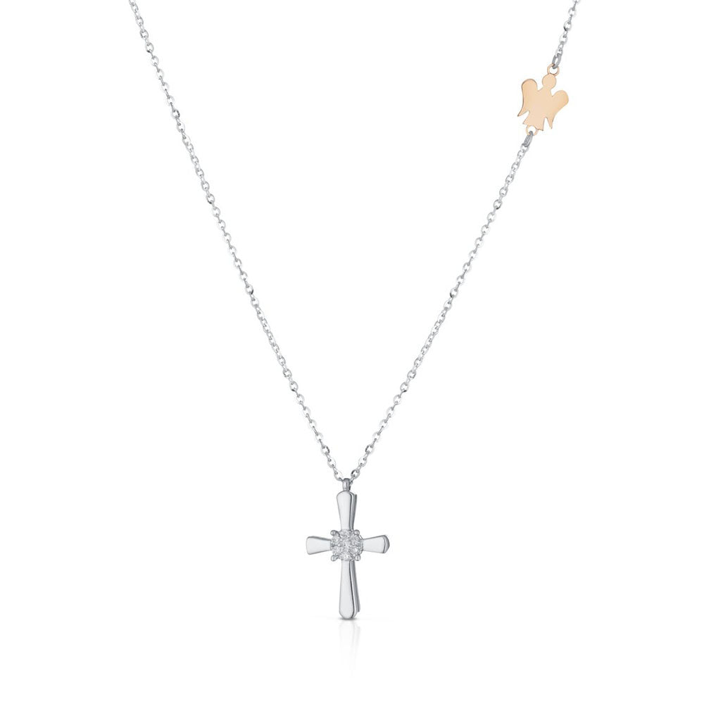 Roberto Giannotti - Girocollo Con Angelo E Croce