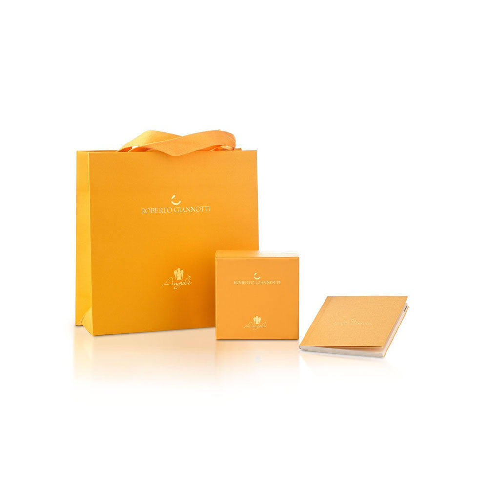 Roberto Giannotti - Orecchini Con Angelo Charm In Oro