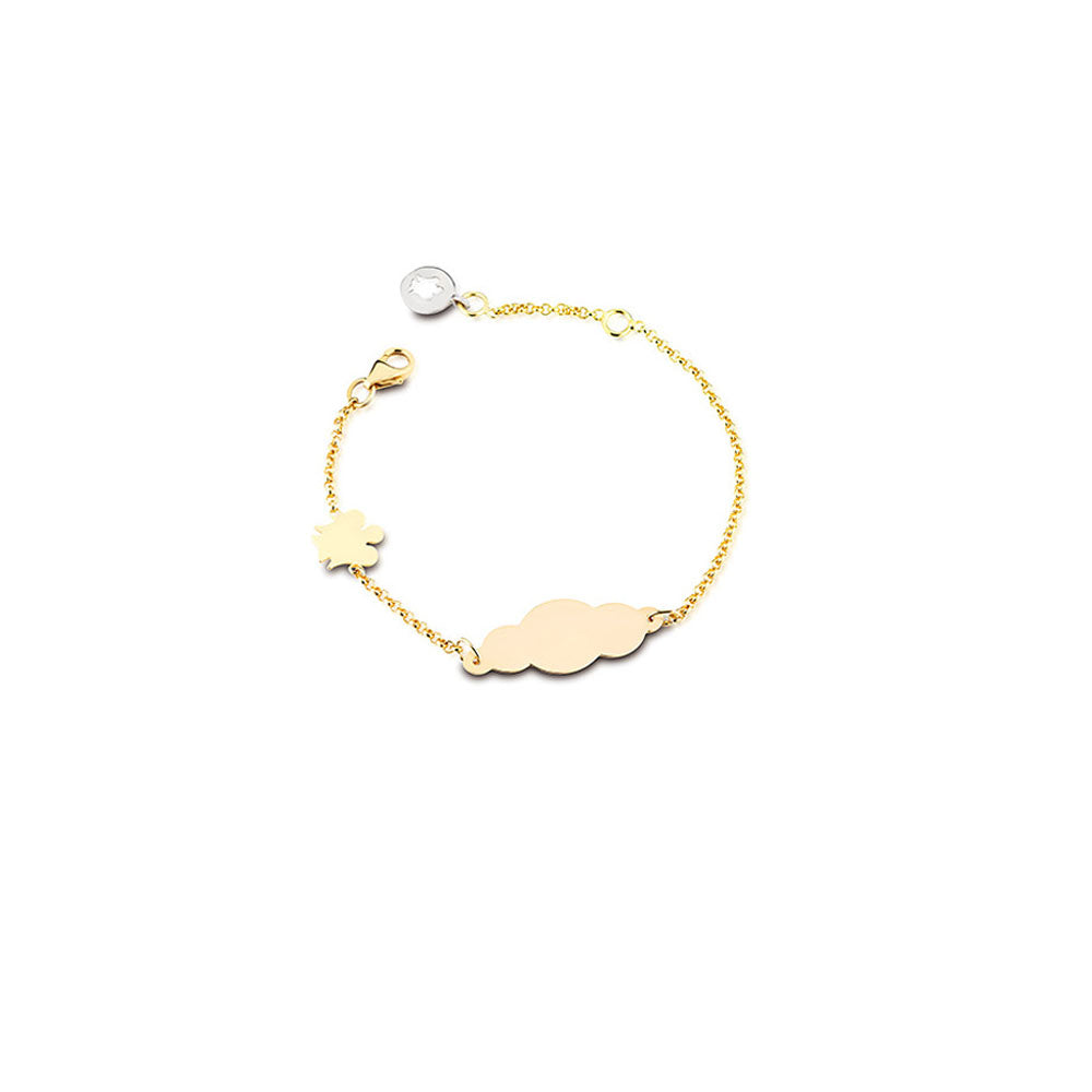 Roberto Giannotti - Bracciale Bimbo / Bimba Con Angello E Targhetta