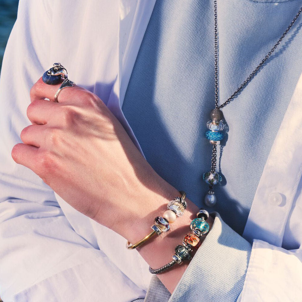 Trollbeads - Bead Onda Cristallina