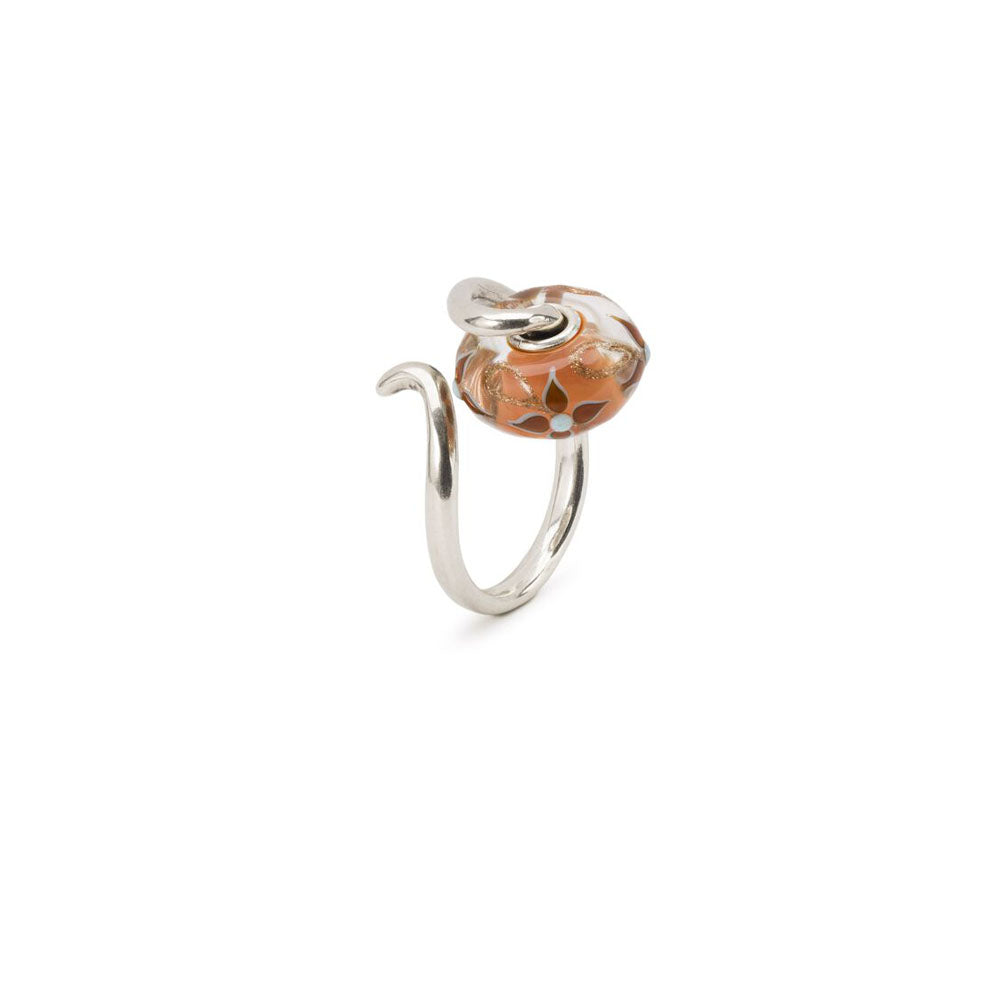 Trollbeads - Bead Fantasia Di Fiori Corallo