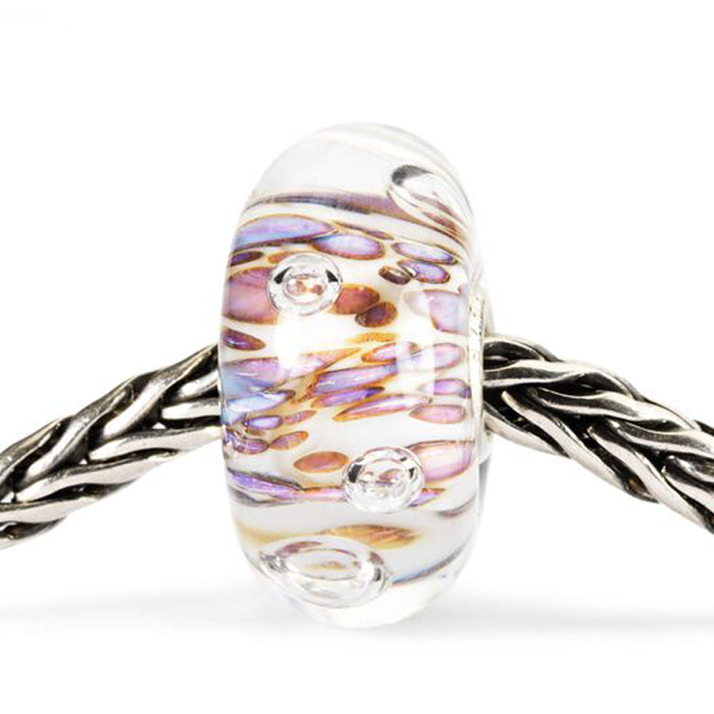 Trollbeads - Bead Cresta Di Bolle Viola