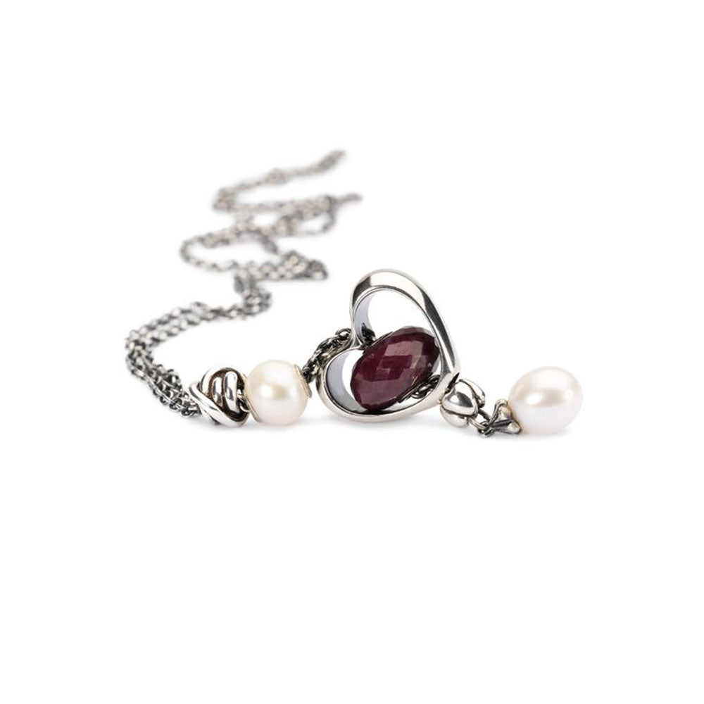 PURE SILVER NECKLACE WITH PEARL