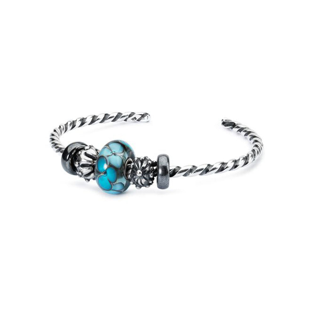 Trollbeads - Stop Argento Brunito