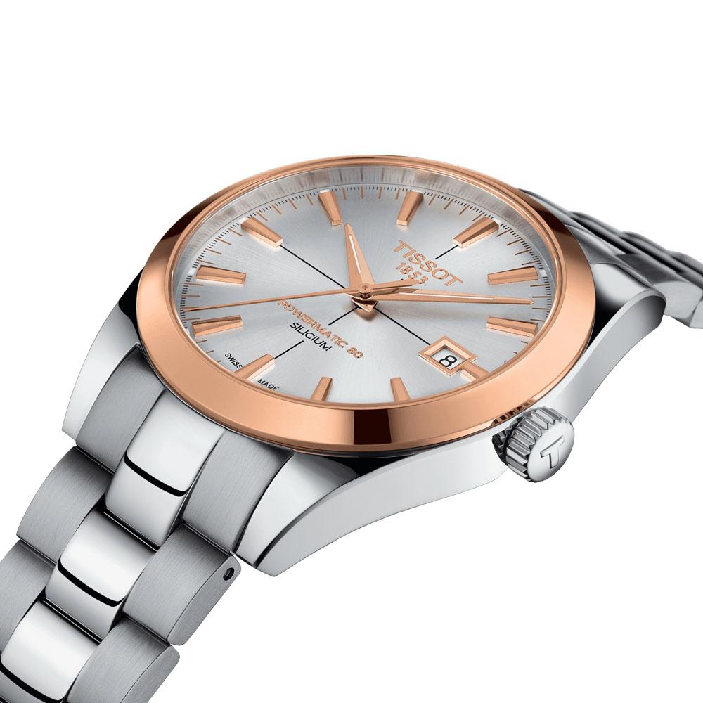 Tissot gentleman powermatic 2025 80 silicium 18k gold