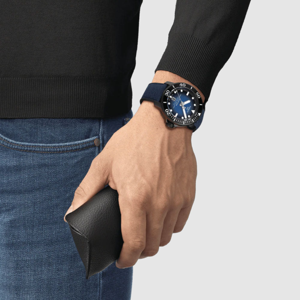 Tissot - Orologio solo tempo Seastar 2000 Professional Powermatic 80 | 46mm