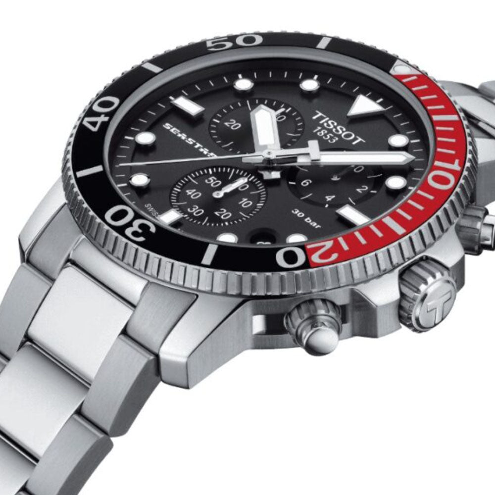 Tissot - orologio Cronografo al quarzo Seastar 1000 | 45,5mm