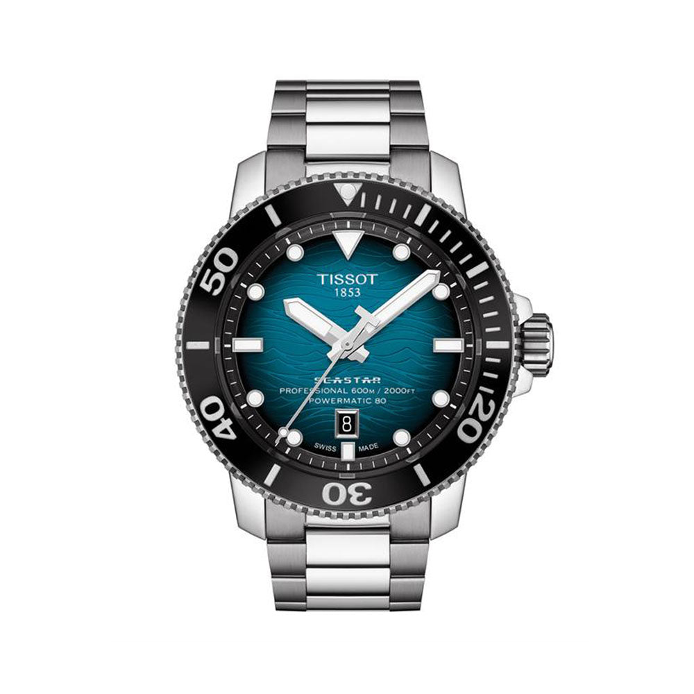 Tissot - Orologio solo tempo Seastar 2000 Professional Powermatic 80 | 46mm