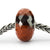 Trollbeads - Bead Calcedonio Rosso Con Ematite