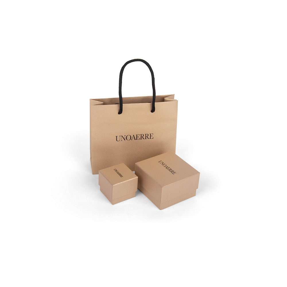 UNOAERRE - BRACCIALE CON CATENA GRUMETTA MINI IN BRONZO DORATO