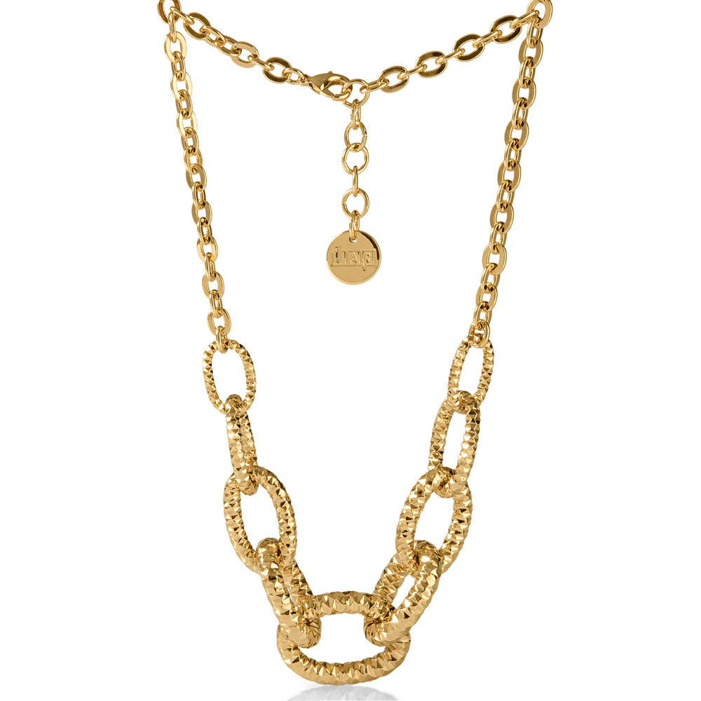 Unoaerre - Collana In Bronzo Dorato