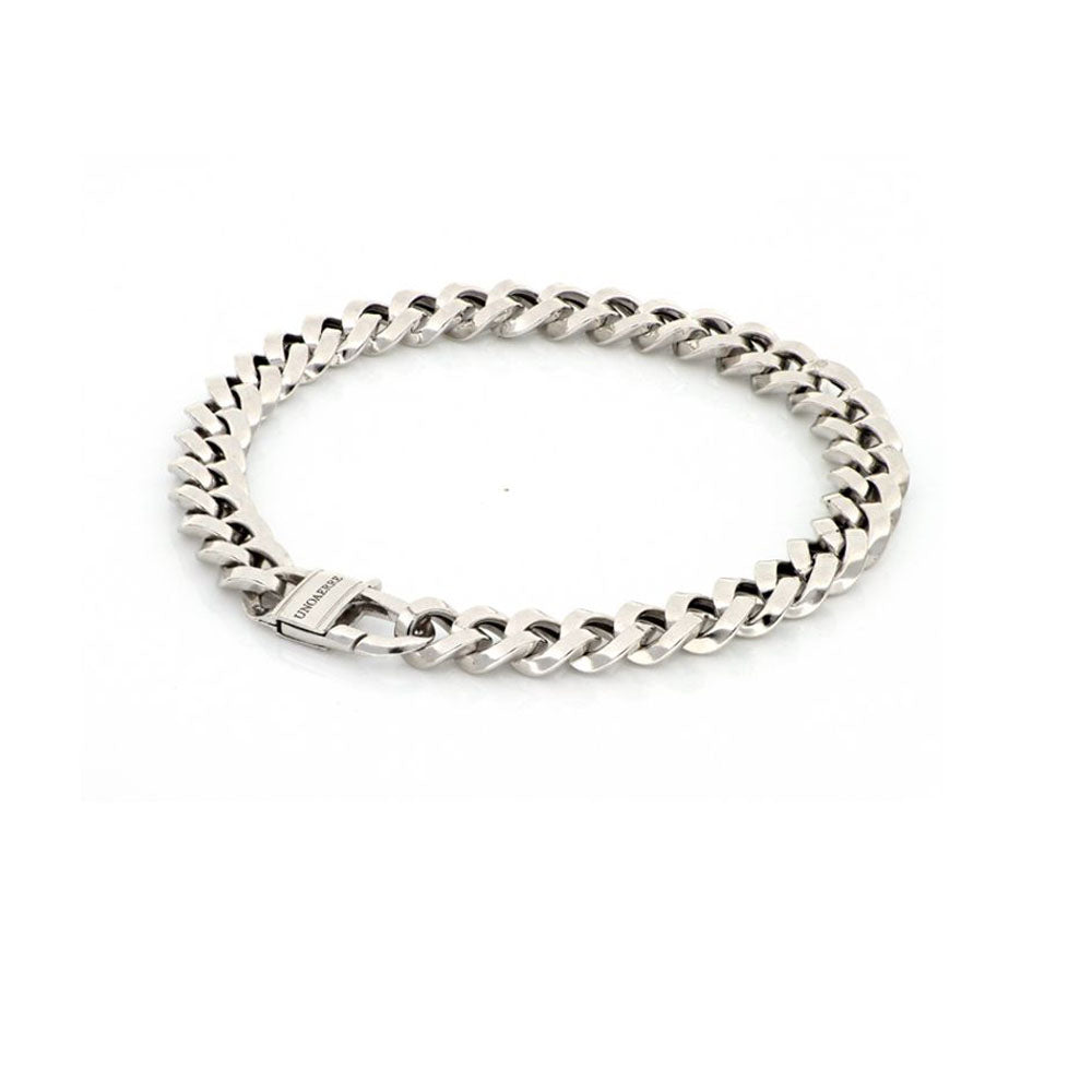 UNOAERRE - BRACCIALE IN ARGENTO BIANCO