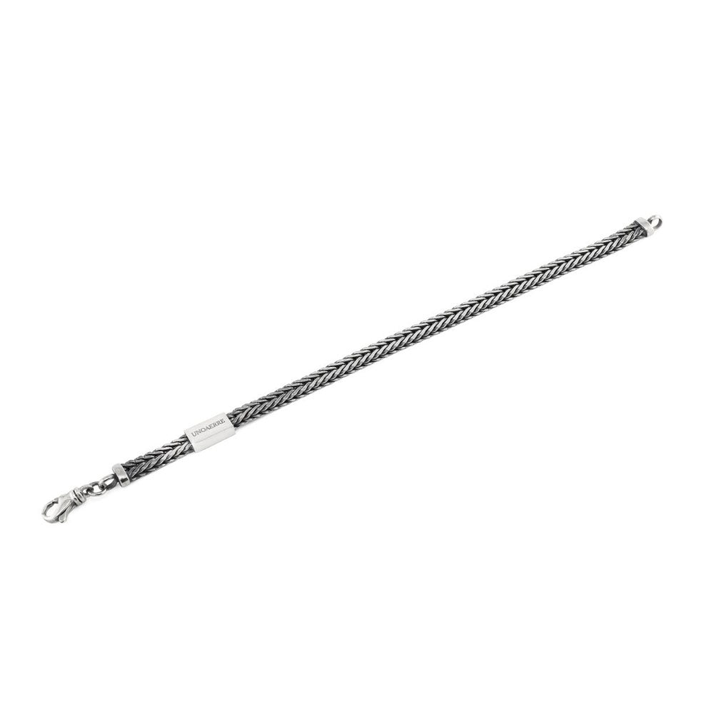 UNOAERRE - BRACCIALE IN ARGENTO BIANCO