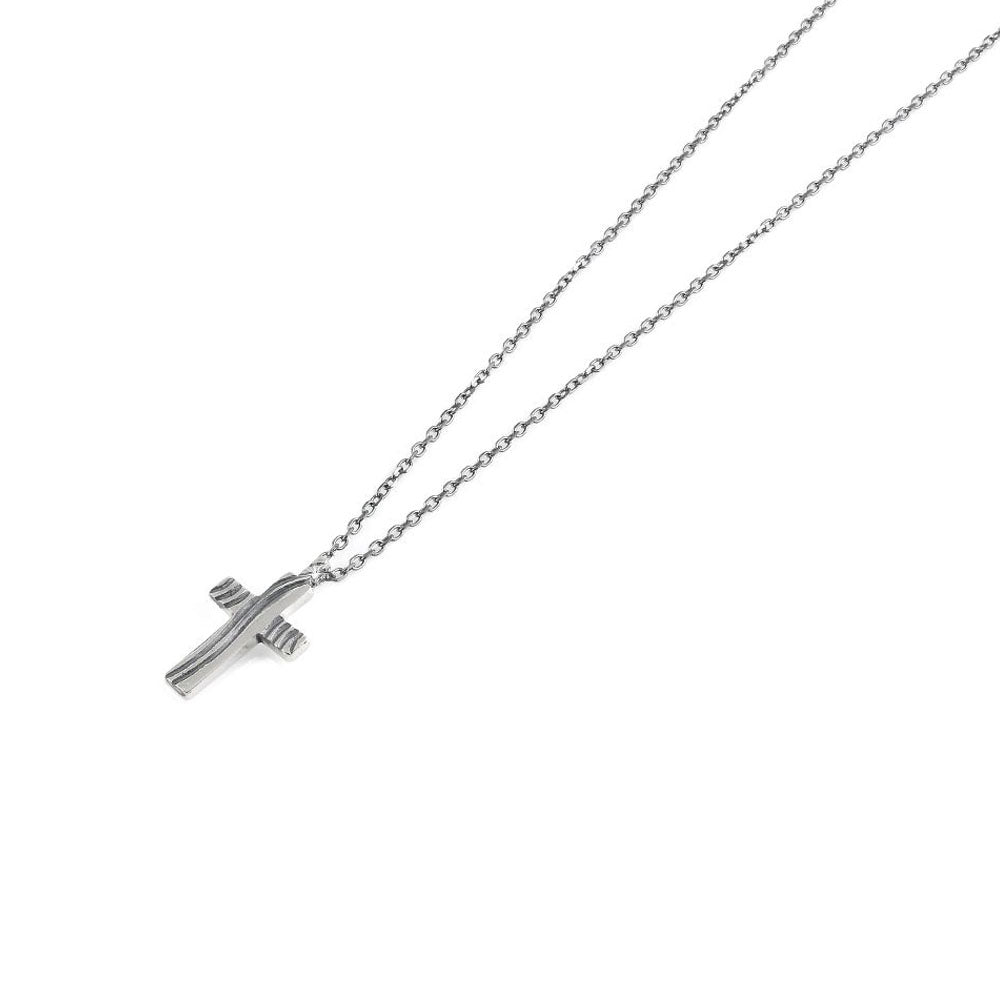 UNOAERRE - COLLANA IN ARGENTO NATURALE