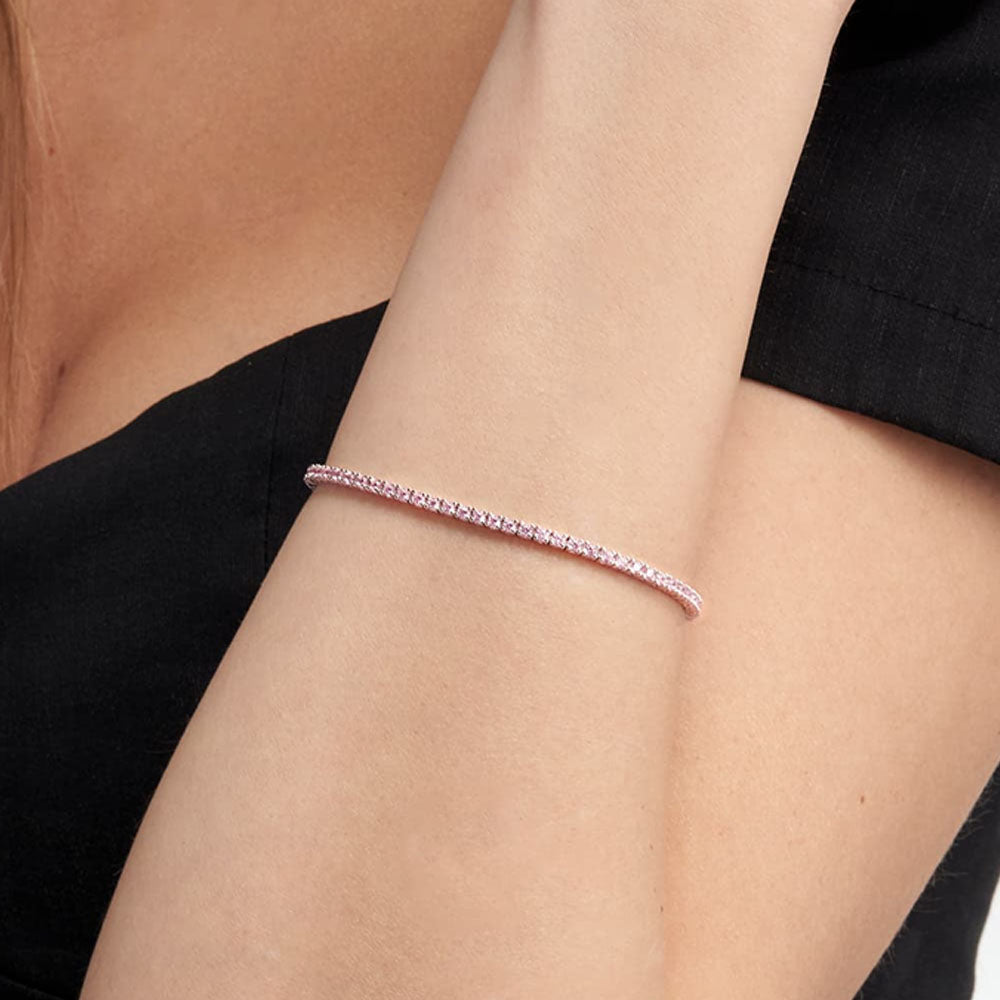 UNOAERRE - BRACCIALE TENNIS IN ARGENTO