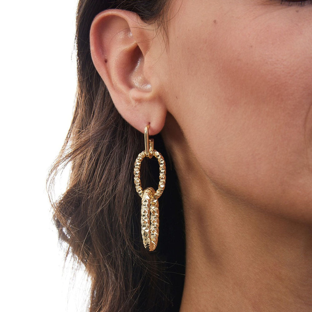 Unoaerre - Orecchini In Bronzo Dorato