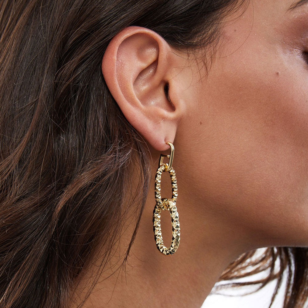 Unoaerre - Orecchini In Bronzo Dorato